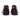 The Anthony Veer Genoa Cap-Toe Oxford in Merlot Smoke Bordeaux is shown from the back, highlighting its polished Italian leather, heel, and detailed stitching.
