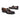 The Anthony Veer Verona Bit Loafer in Antique Dark Brown features polished Italian leather with a gold bit detail, offering timeless style through its classic design, low heel, and sleek silhouette displayed against a crisp white background.