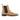 The Ashford Chelsea Boot // Sahara Dune Beige by Anthony Veer is a tan suede boot in Italian cowhide, with a rounded toe, dark side panel, back pull tab, and low black heel, shown in side profile against a white background.