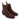 The Anthony Veer Ashford Chelsea Boot in Tobacco Velvet Brown features dark brown suede Italian cowhide, elastic side panels, back pull tabs, and low heels—ideal for showcasing sophisticated elegance on a white background.