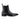 The Ashford Chelsea Boot in Obsidian Black by Anthony Veer features premium Italian leather, a low heel, elastic side panels, and a pull tab—ideal for business casual looks. Shown in side profile on a white background.