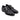 The Bexley Double Monk // Obsidian Black by Anthony Veer is a pair of Italian cowhide leather dress shoes with a shiny black finish, double monk strap design, and silver buckles, shown side by side on a white background.