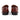 The Anthony Veer Bexley Double Monk in Vintage Amber Tan features smooth Italian cowhide leather uppers, dark soles, and low heels, shown from the back for a polished look.