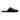 The Anthony Veer Clark House Slippers // Black Pebble are black slip-on indoor leather slippers with a closed toe, open heel, and textured finish for comfort and style, displayed in a side profile on a white background.