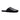 The Anthony Veer Clark House Slippers // Black Pebble are premium black sheepskin leather slip-ons with a closed toe and open heel, combining comfort and style, displayed on a white background.