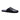 The Anthony Veer Clark House Slippers in Navy Pebble are premium sheepskin leather slip-ons with a closed toe and open heel, ideal for comfortable indoor lounging, displayed on a white background.