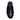 The Anthony Veer Clark House Slippers in Navy Pebble are shown from a top-down view against a white background, featuring closed-toe sheepskin leather for premium comfort—perfect for indoor lounging.