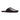 The Clark House Slipper // Bordo Pebble by Anthony Veer is shown in a side view on a white background, featuring dark brown sheepskin leather, a closed toe, open back, and padded suede outsole.
