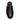 A single Clark House Slipper // Bordo Pebble by Anthony Veer is shown from above on a white background. This indoor slipper has a closed toe, open heel, textured leather upper, and a padded suede outsole for comfort.