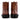 The Anthony Veer Pembroke Cap-Toe Boot in Amber Tan, crafted from Italian cowhide leather with thick black soles, is shown from the back on a white background to highlight its durable craftsmanship.