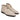 The Arden Chukka Boot by Anthony Veer in Rustic Clay Grey Suede showcases a premium suede finish with three-eyelet brown laces and dark soles. Set against a white background, the boots highlight their sleek design and sturdy Vibram rubber outsoles.