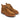 The Anthony Veer Heritage Moc Chukka in Golden Fawn Brown Suede features moc toe stitching, dark brown laces, leather lining, black rubber soles, and a durable Goodyear storm welt for lasting construction.