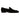 The Belmont Penny Loafer by Anthony Veer in Velvet Noir Black Suede boasts a classic design with Italian craftsmanship and Bologna construction. Featuring a low heel, rounded toe, and top strap, its displayed in side profile against a white background.
