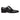 The Windsor Brogue Cap-Toe in Obsidian Black by Anthony Veer is a polished black leather Oxford shoe crafted from Italian cowhide, featuring brogue detailing with decorative perforations, a low heel, closed lacing system, and durable Goodyear welt construction.