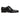 The Anthony Veer Regent Cap-Toe in Obsidian Black is an Oxford shoe made from Italian cowhide leather, featuring a classic design with smooth polished finish, closed lacing, and a low stacked heel. It showcases Goodyear welt construction and is photographed in profile against a white background.