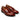 The Anthony Veer Riverton Tassel Loafer in Sienna Rouge Tan features polished Italian leather, black soles, classic stitching, and Bologna construction, showcased against a plain white background.