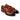 The Camden Tassel Loafer in Amber Cognac Tan by Anthony Veer features a premium Italian cowhide design with a glossy finish, rounded toes, and decorative tassels on the vamps. Meticulously assembled with Goodyear welt construction, these brown leather loafers are displayed on a white background.