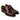 The Anthony Veer Regent Cap-Toe in Chestnut Depth Brown are polished Italian leather Oxford shoes, featuring cap toes, fine stitching, and brown laces. Angled to the left, they showcase elegant craftsmanship and Goodyear welt construction.