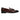 The Anthony Veer Camden Tassel Loafer in Café Noir Brown is crafted from premium Italian cowhide, featuring classic tassels, a low heel, and a polished look. Shown in side view against a white background for a refined style.