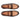 The Anthony Veer Mercer Penny // Maple Brown loafers feature a woven tan upper and toe, accented with premium Italian cowhide leather trim, shown from an overhead view.