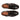 Top view of Mariner Fisherman Sandals by Anthony Veer in chestnut grain brown, showcasing premium leather craftsmanship with brown insoles and side buckles.