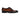 The Turin Oxford by Anthony Veer, made from Italian calfskin, exudes luxury with its antique tan leather and dark gradient. It features closed lacing, toe perforations, a low black heel, and a smooth finish against a plain white background.