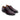 The Anthony Veer Genoa Cap-Toe Oxford in Chestnut Depth Brown features polished Italian leather, closed lacing, cap toes, and black soles, exemplifying exceptional craftsmanship on a white background.