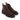 The Anthony Veer Everest Moc Boot in dark brown suede features thick EVA lug outsoles and side zippers, shown on a white background.