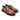 A pair of Anthony Veer Barrett Moc Derby Tan lace-up dress shoes with moc-toe stitching and thick black lugged soles, shown side by side on a white background.