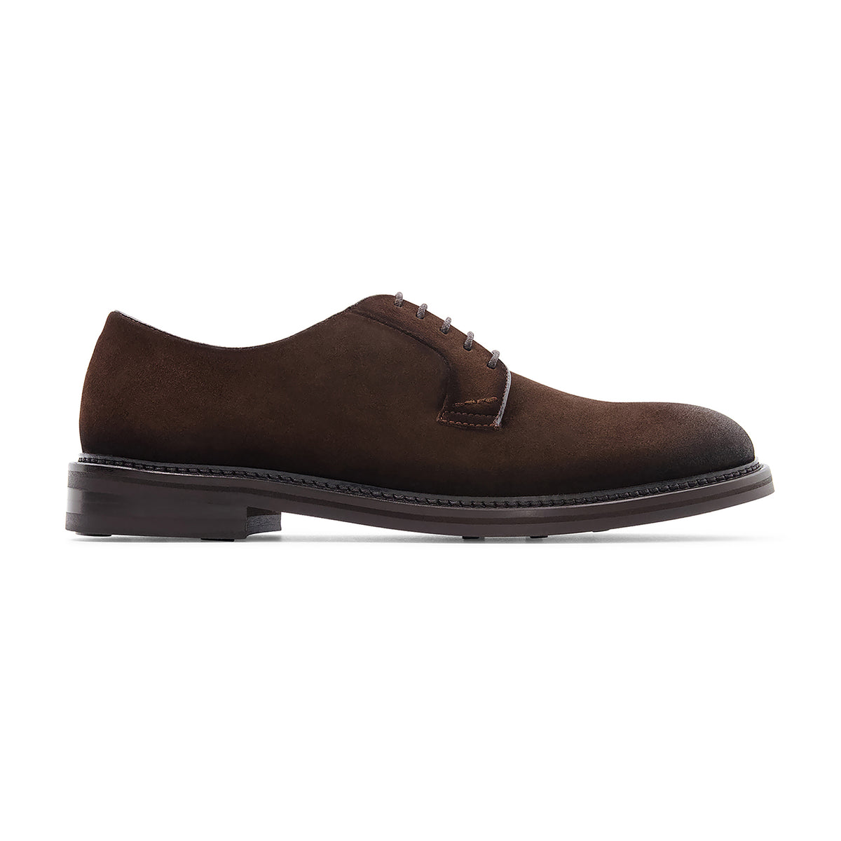 Mason Derby // Dark Brown Suede 9.5