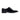 The Anthony Veer Genoa Cap-Toe Oxford in Onyx Shine Black, shown in side profile on a white background, showcases classic Italian craftsmanship with sleek leather, low heel, and black laces.