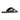 The Amalfi Sandal in Obsidian Black by Anthony Veer features wide crisscross Italian calfskin leather straps and a flat sole, shown from the side against a white background.