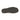 The image shows the bottom view of the Amalfi Sandal in Obsidian Black by Anthony Veer, featuring a plain sole with no visible tread or pattern, against a white background.
