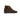 Profile view of the Arden Chukka Boot // Antique Dark Brown in premium Italian cowhide suede with a low heel and Goodyear welt construction.