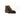 Arden Chukka Boot in Antique Dark Brown, a premium suede chukka boot with a lace-up closure, low block heel, and Goodyear welt construction.