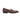 Anthony Veer Arezzo Venetian Leather Loafer in Kodiak Brown, featuring brown Italian pebble grain calfskin with a textured finish and a low black heel.
