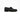 The Bristol Nubuck Boat Shoe in Carbon Noir Black by Anthony Veer is crafted from premium Italian calf nubuck, featuring a lace-up front, distinctive white stitching, a low heel, and a thick black lug Tank sole. It is displayed on a plain white background.