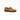 The Bristol Nubuck Boat Shoe // Harvest Dune Buckwheat by Anthony Veer is crafted from premium Italian calf nubuck in tan, featuring white stitching, brown laces threaded through metal eyelets, and a thick black lug Tank sole. The shoe is displayed at an angle on a plain white background.