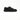 Anthony Veer’s Cortina Nubuck Hiker Low in Carbon Noir Black features a lace-up front with metal eyelets and a thick, textured sole supported by a lightweight EVA midsole, shown here against a plain white background.