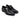 The Anthony Veer Genoa Cap-Toe Oxford in Onyx Shine Black features polished Italian leather and closed lacing, displayed side by side against a white background.