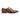The Anthony Veer Genoa Cap-Toe Oxford in Eclipse Tan is a brown Italian leather dress shoe with closed lacing and a slight heel, shown against a white background.