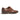 The Genoa Cap-Toe Oxford in Eclipse Tan by Anthony Veer is a brown Italian leather lace-up dress shoe with a low heel, shown in profile against a white background.