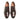 The Anthony Veer Genoa Cap-Toe Oxford in Chestnut Depth Brown features polished Italian leather and classic cap toes, shown from above against a white background.