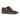 The Anthony Veer Genoa Cap-Toe Oxford in Chestnut Depth Brown, crafted from polished Italian leather with closed lacing, a low heel, and cap toe, is displayed on a white background.