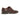The Anthony Veer Genoa Cap-Toe Oxford in Merlot Smoke Bordeaux is a dark brown Italian leather dress shoe with a black sole and lace-up closure, displayed in side profile against a plain white background.