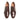 The Anthony Veer Genoa Cap-Toe Oxford in Merlot Smoke Bordeaux—sleek, polished men’s Italian leather dress shoes viewed from above on a white background, perfect for any formal occasion.