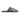 The Anthony Veer Lido Sandal in Obsidian Black is a flat, open-toe slip-on with wide Italian full-grain calfskin straps, inspired by Mediterranean sandal-making, shown in a side view on a white background.
