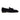 The Napoli Suede Tassel Loafer in Velvet Noir Black by Anthony Veer is an Italian calf suede loafer featuring a low heel and tassel detail on the upper, displayed in a side profile against a white background.