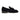 The Anthony Veer Napoli Suede Tassel Loafer in Velvet Noir Black is displayed in side profile against a plain white background, featuring luxurious Italian calf suede, a low stacked heel, and an almond-shaped toe.