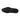 Obsidian Black Pembroke Cap-Toe Boot sole by Anthony Veer, shown on a white background. Features a rugged tread with deep grooves and cross-shaped lugs for traction; brand and size are embossed on the arch.